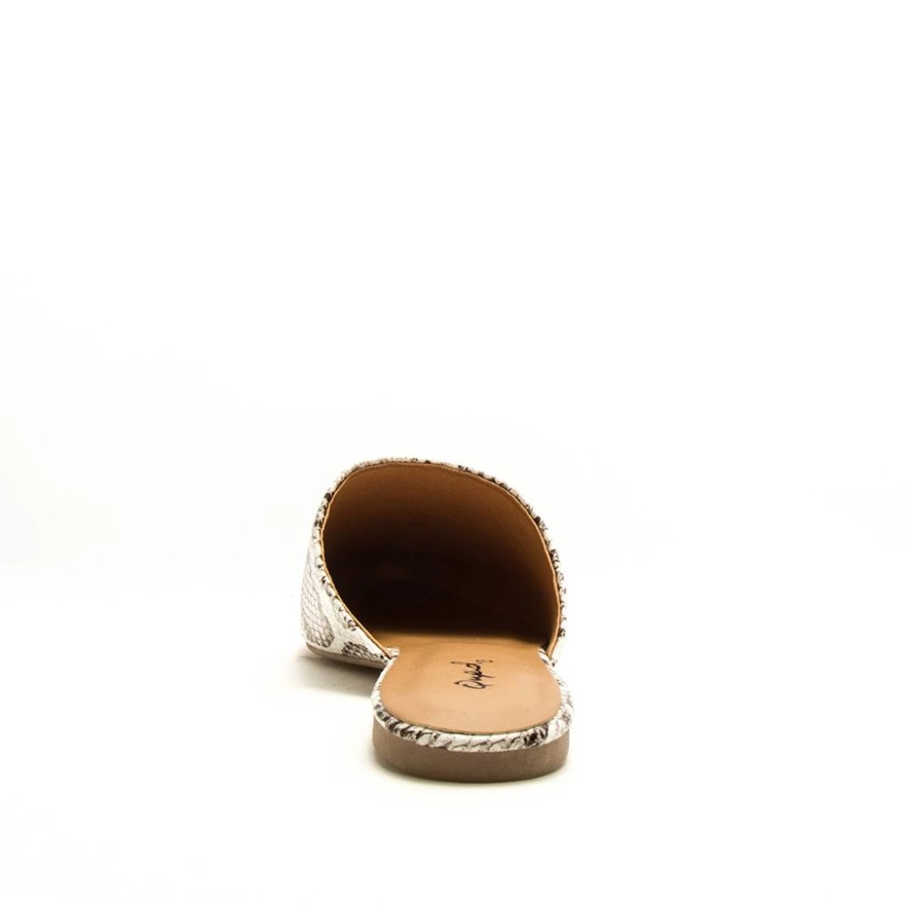 Off White Black Snake Mule Slide - Picture 4 of 4